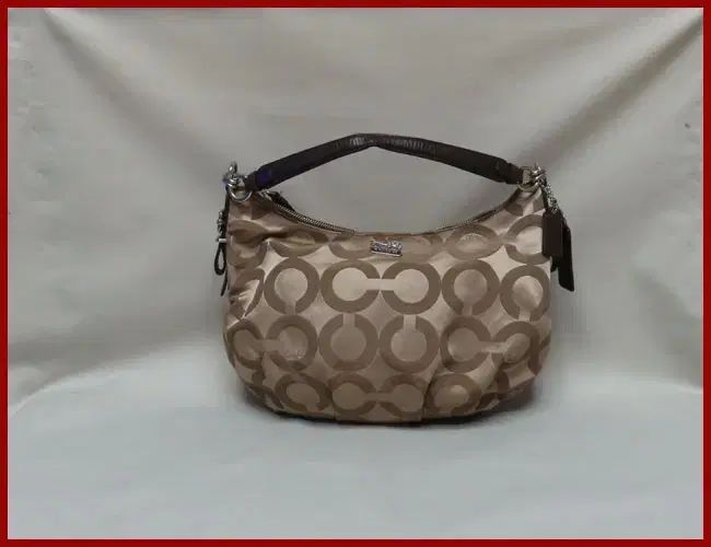 コーチ(COACH)/ベージュ色 ショルダーバッグ/グッドポーズ ヴィンテージ