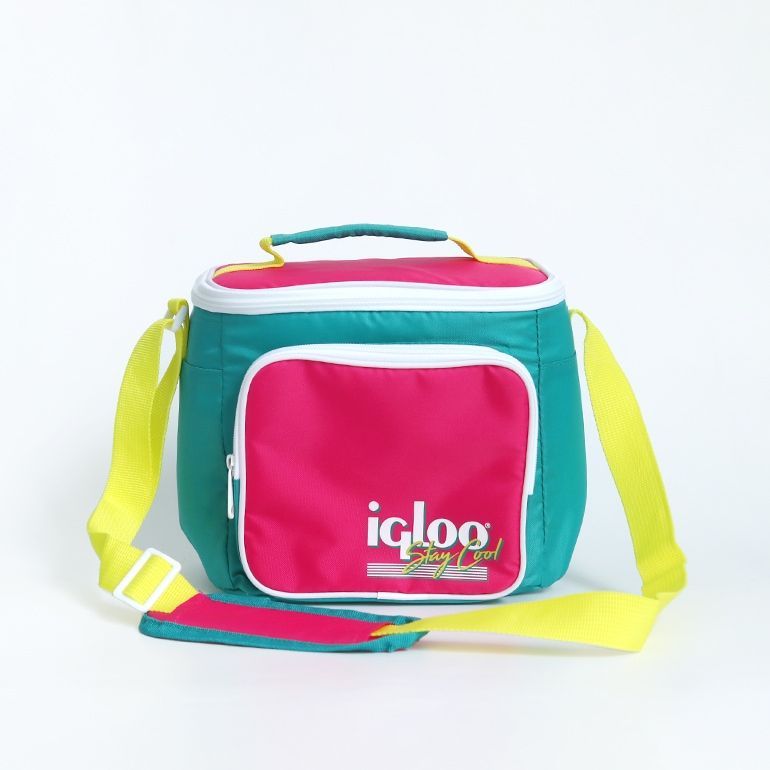 【新品】【1点販売】IGLOO[イグルー]RETRO スクエアランチバッグ【JADE】 (クーラーバッグ)[クーラーバッグ 保冷バッグ ショルダー ソフト レトロ ピクニック アウトドア レジャー おしゃれ アメリカ] 4,510円
