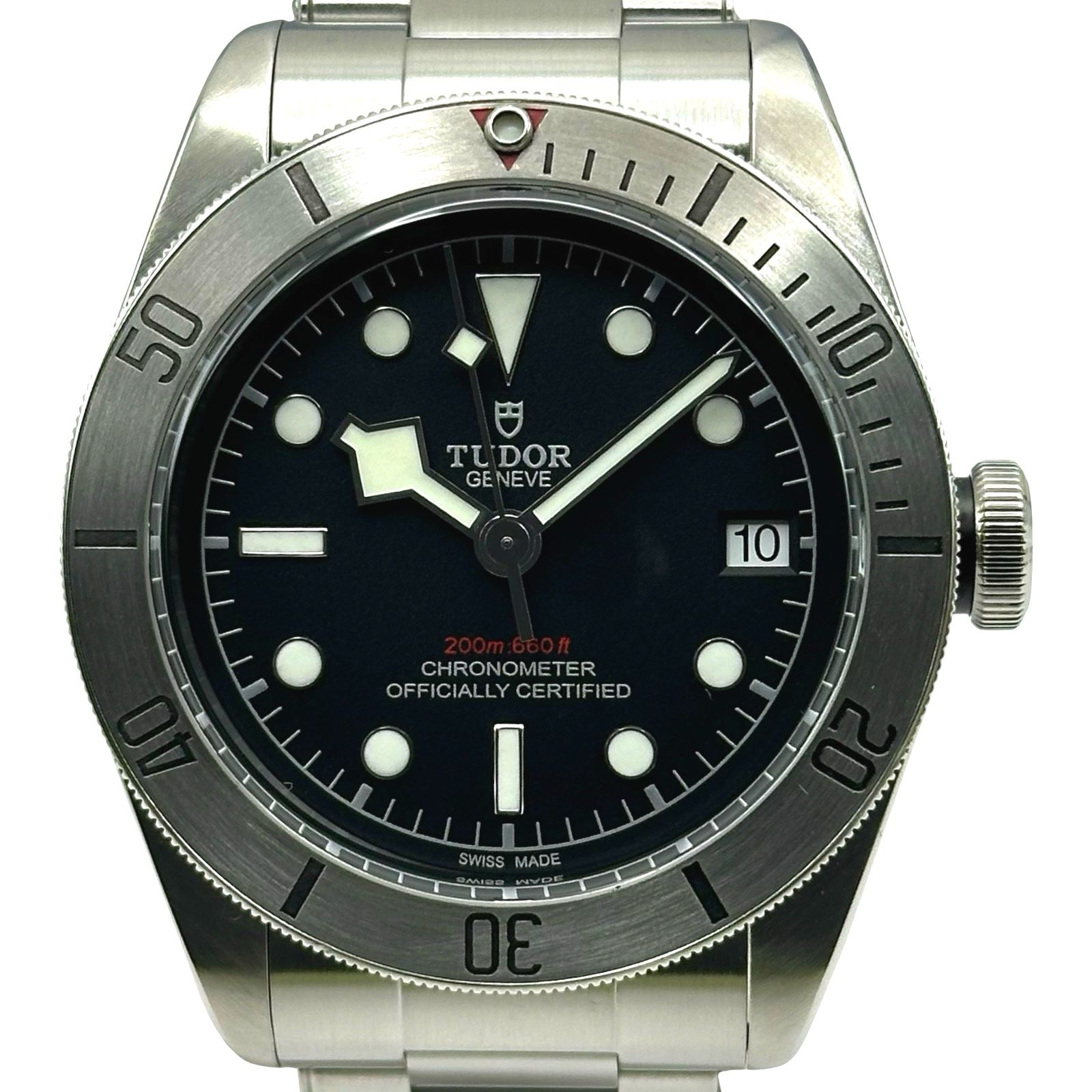チューダー/チュードル TUDOR ヘリテージ ブラックベイ 79730 ブラック ステンレススチール 自動巻き メンズ 腕時計