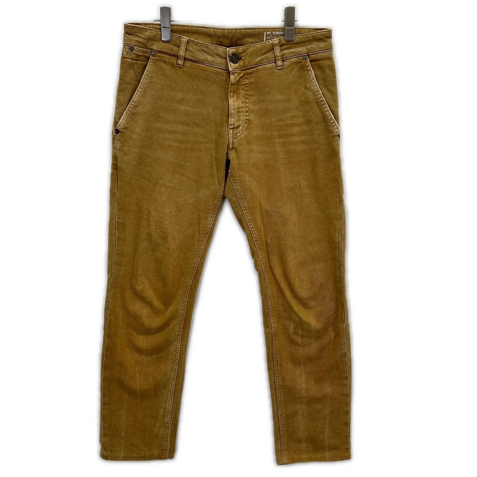 PT TORINO チノパン カラーデニム ベージュ32 GRUNGE PT TORINO ピーティートリノ ×トゥモローランド GRUNGE ベージュ