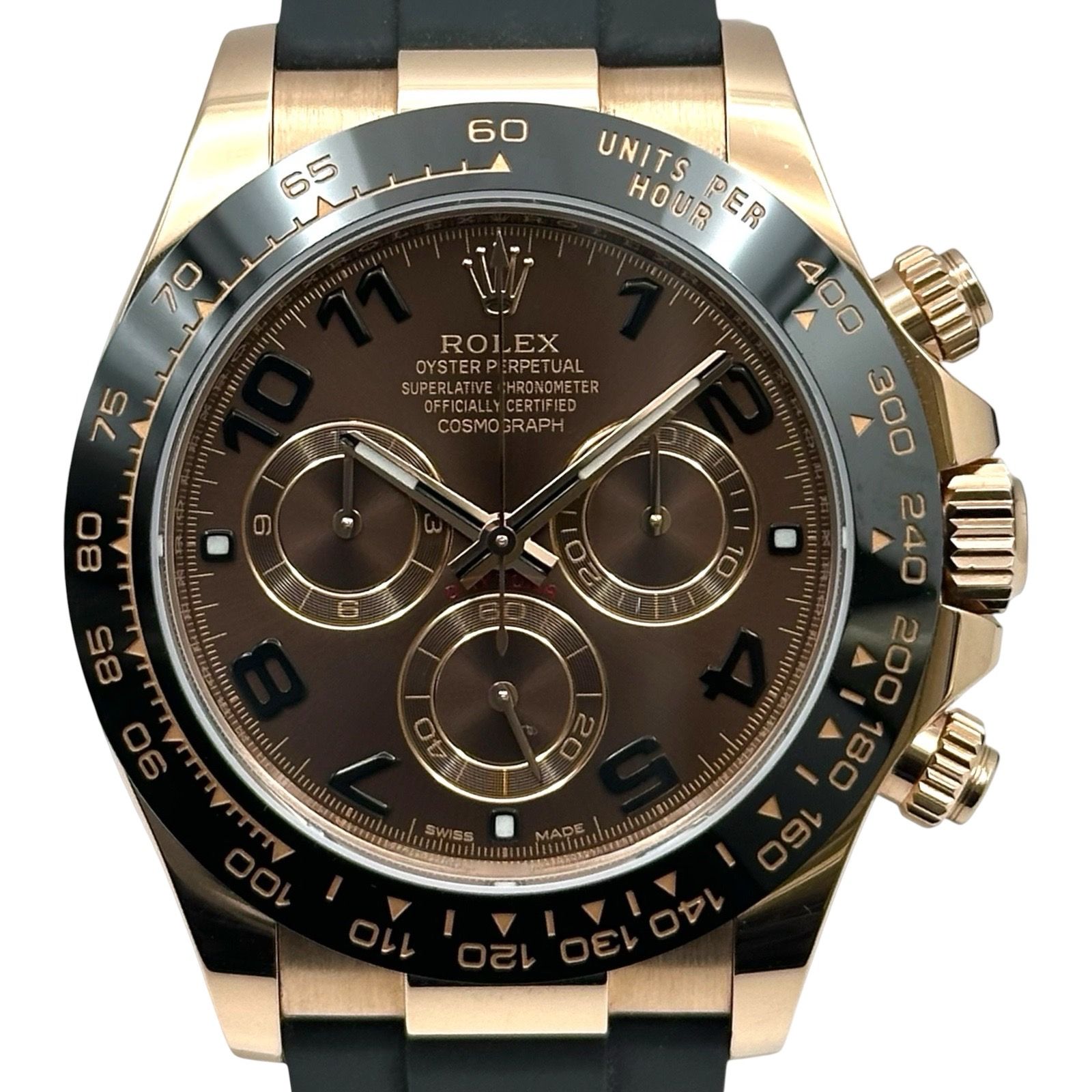 ロレックス ROLEX デイトナ 126515LN チョコ ピンクゴールド 自動巻き メンズ 腕時計