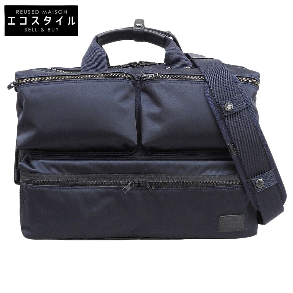 Luggage Label　ラゲッジレーベル　ZONE ゾーン ナイロン 3WAY ブリーフケース ビジネスバッグ メンズ ネイビー 973-05750 17,634円