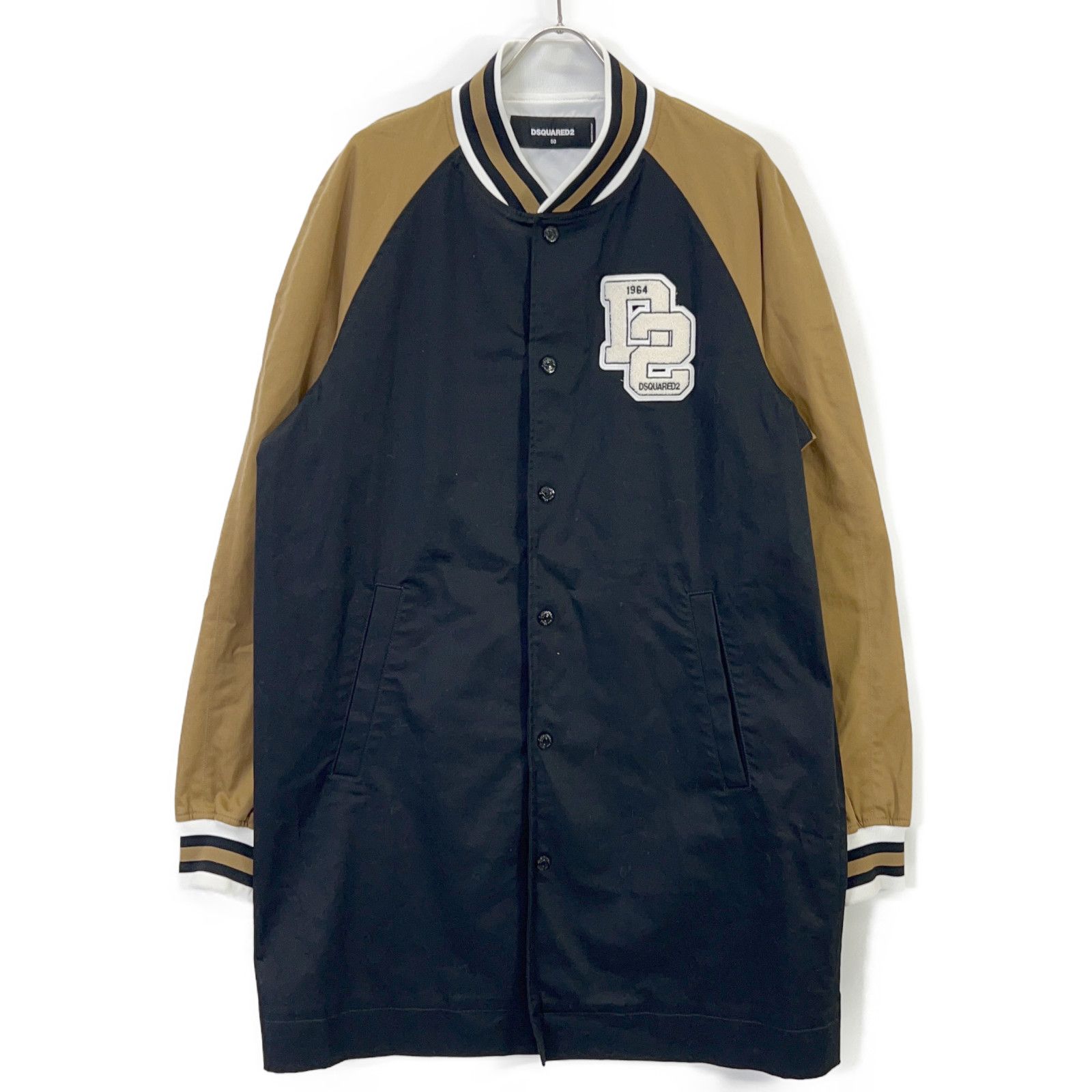 DSQUARED2　ディースクエアード　24年製 S74AA0286 スタジアムトレンチコート　50 43,494円