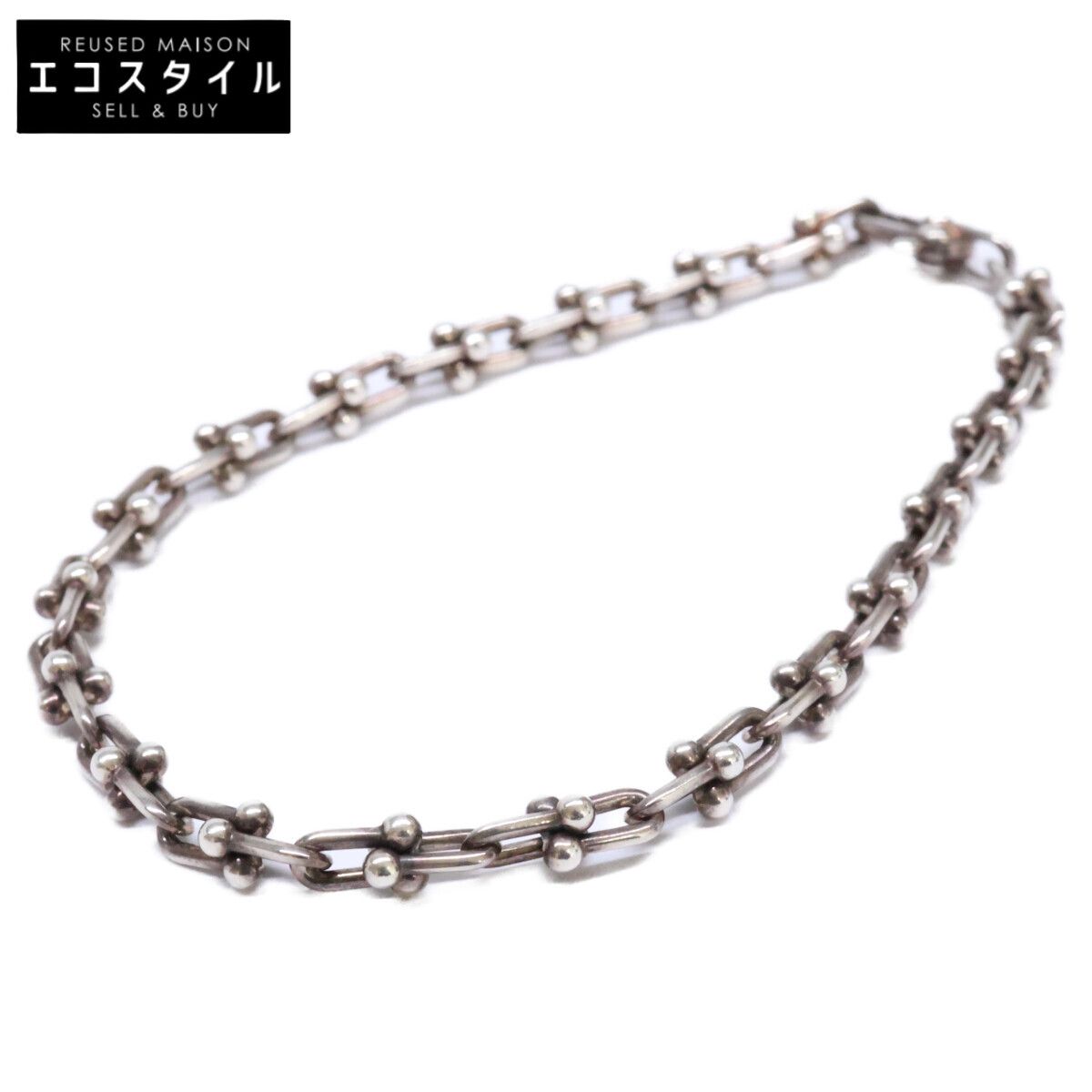 TIFFANY&Co.　ティファニー　60423393 Ag925 ハードウェア マイクロリンク ラージ