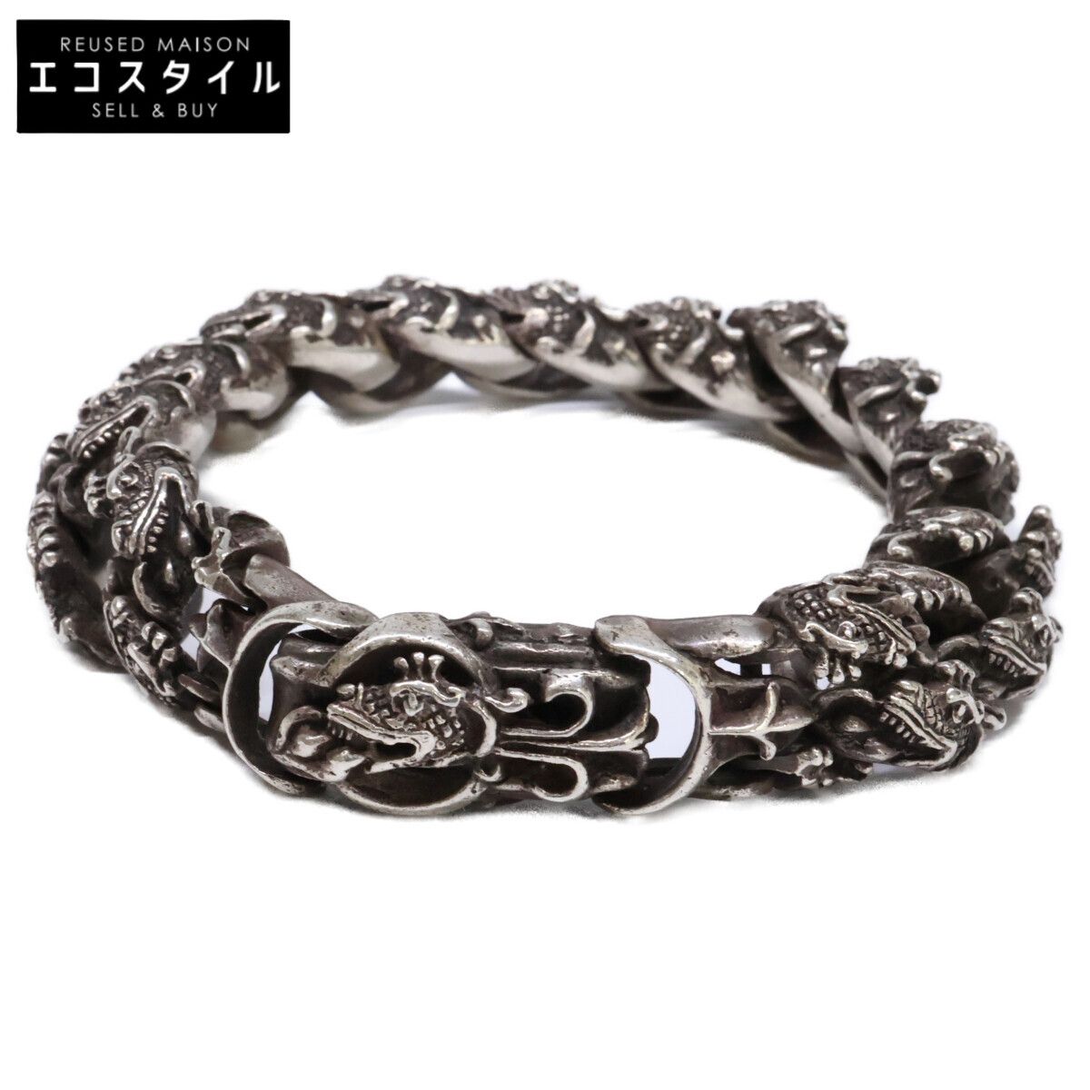 LEATHERS AND TREASURES　レザーズアンドトレジャーズ　Dragon Rink Bracelet ドラゴン リンク