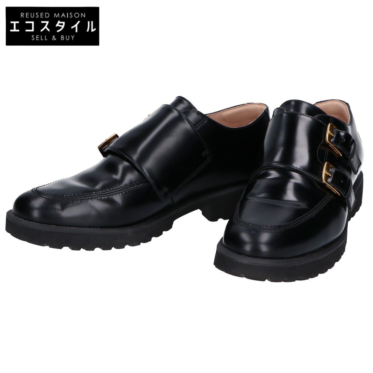 Cole Haan　コールハーン　W29156 グリニッジ モンク ストラップ ローファー　8.5B
