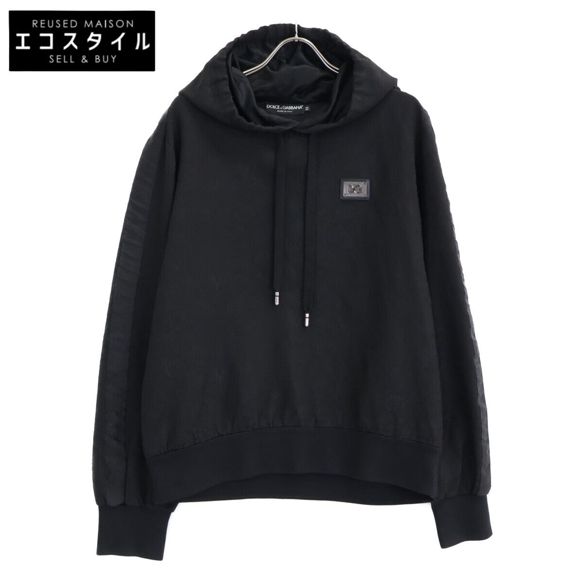 DOLCE&GABBANA　ドルチェアンドガッバーナ　【国内正規】G9OY5T Jacquared Hooded Sweatshirt ペイズリー プルオーバー パーカー　52