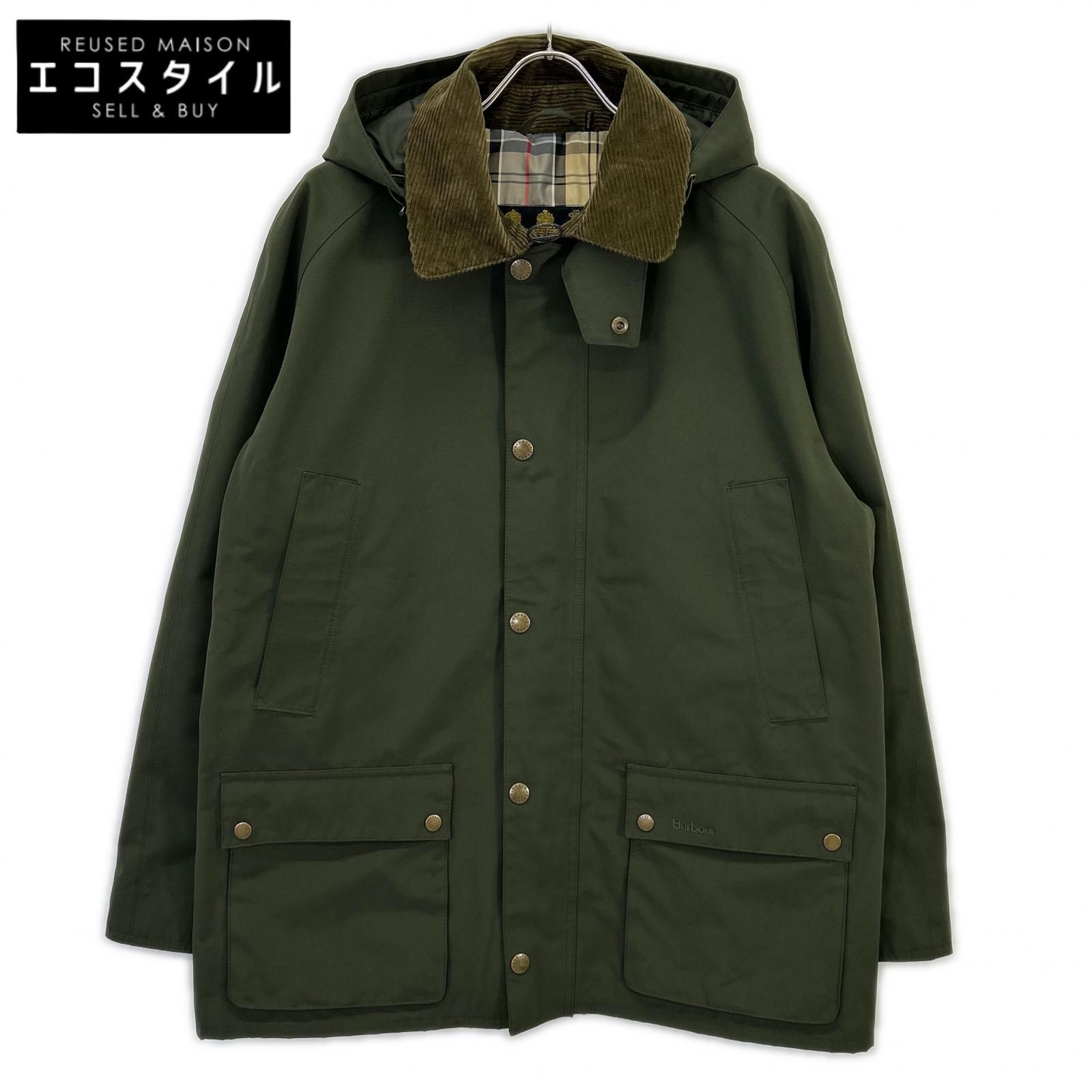 Barbour バブアー MWB0911SG72 カーキ Waterproof Ashby Jacket XL