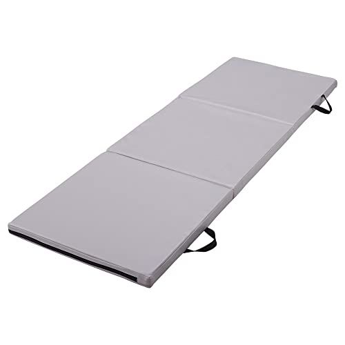 リコメン堂 ストレッチマット 60×180cm 厚手 折りたたみ 滑り止め コンパクトヨガマット★ c5db4581