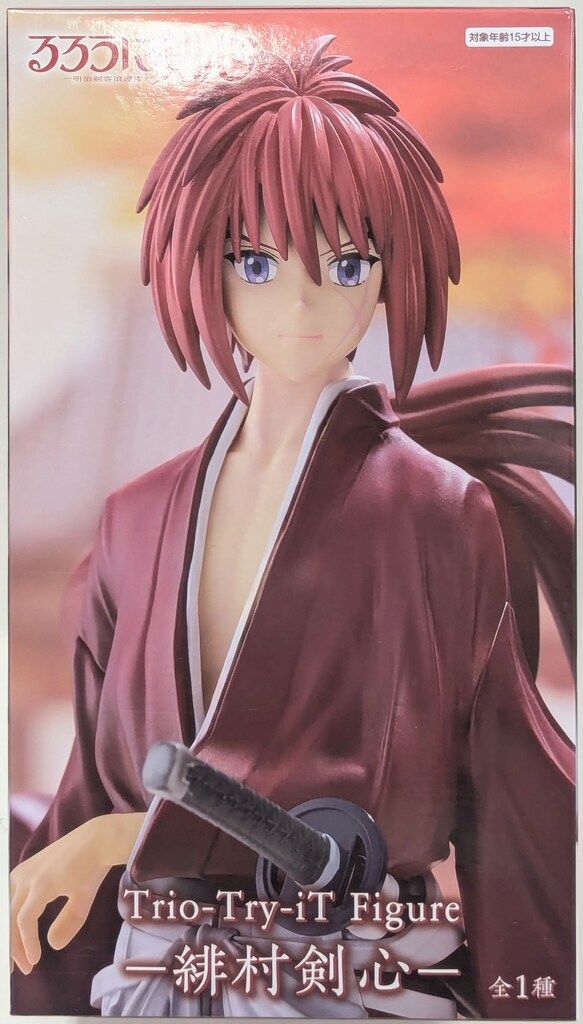 るろうに剣心　Trino-Try-iT Figure 14個セット フリュー Trio－Try－iT Figure るろうに剣心 緋村剣心 - メルカリ