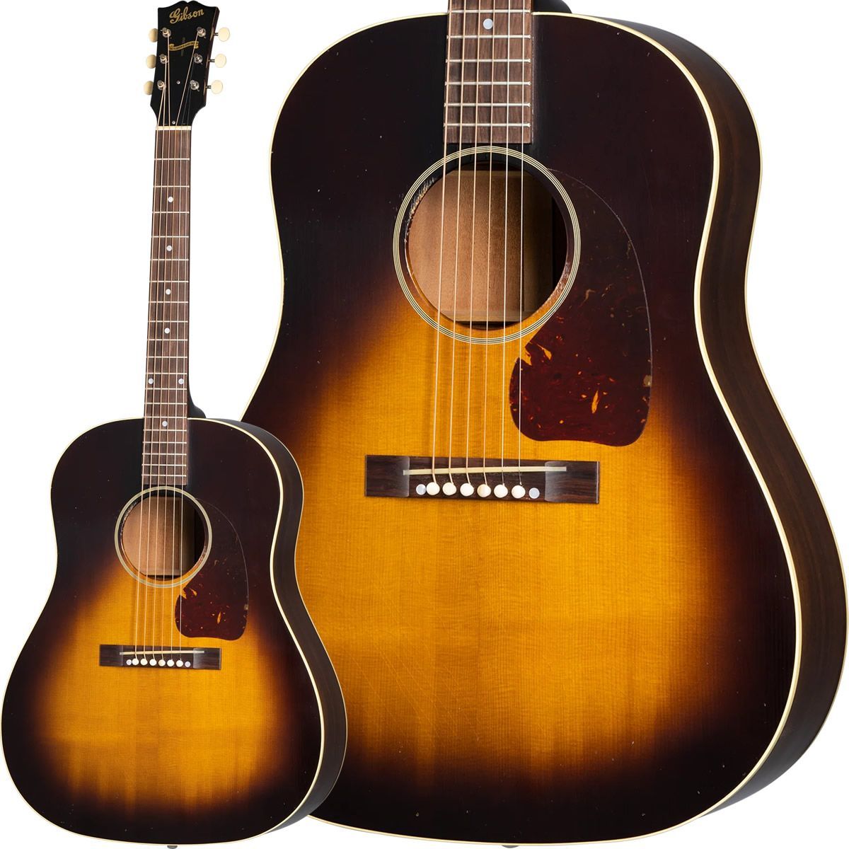 Gibson Custom 1942 Banner J-45 Reissue Light Aged (Vintage Sunburst) [本数限定特別価格]