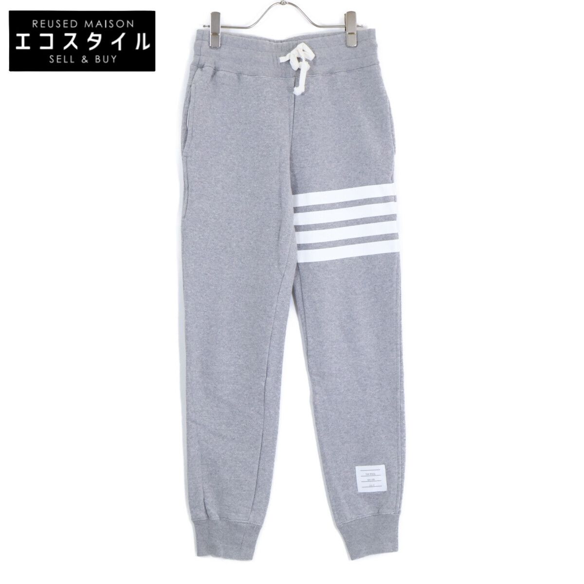 THOM BROWNE　トムブラウン　【国内正規】01113F3004 4ライン スウェットパンツ 　1