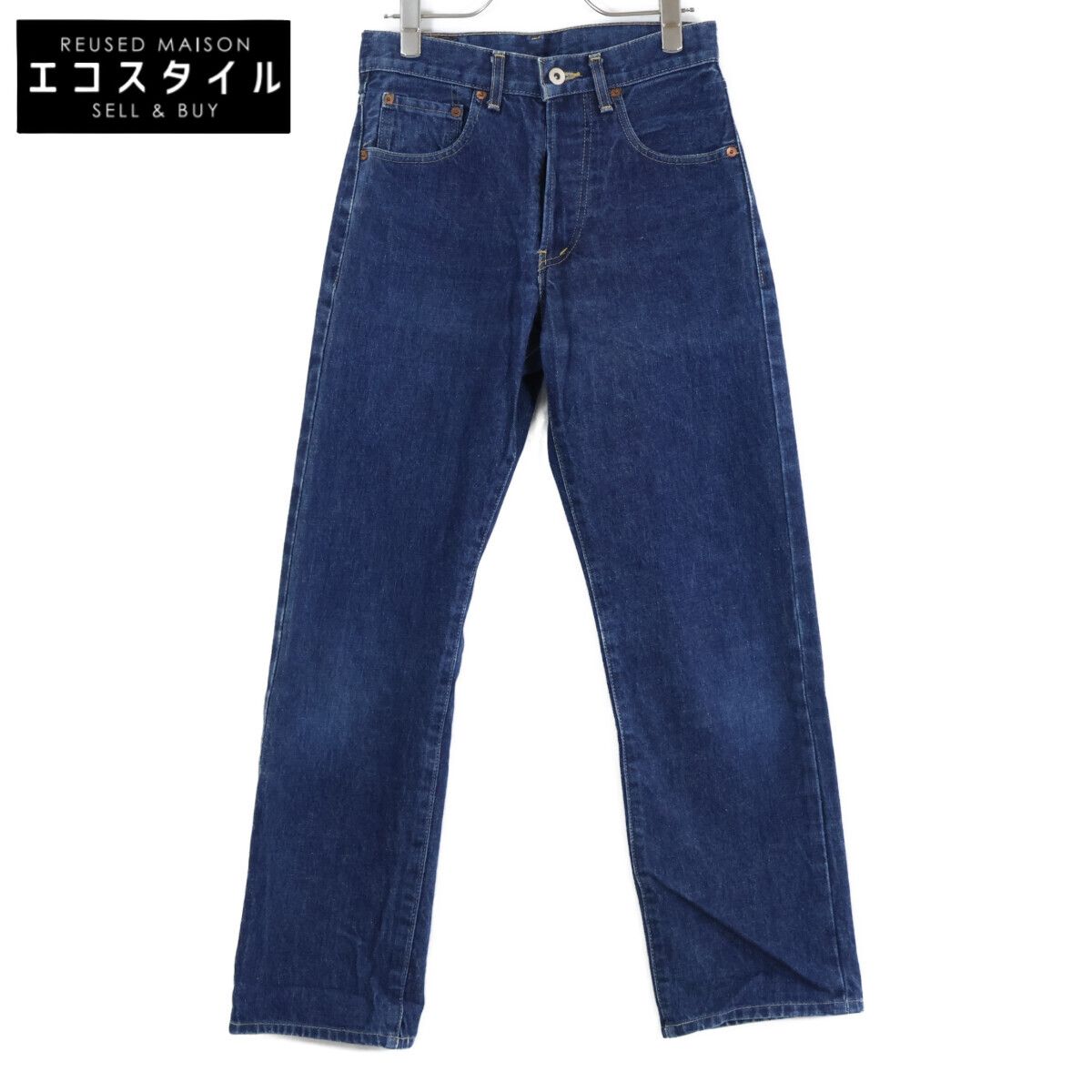 LEVI‘S リーバイス L503BXX ビッグE 135周年 紙パッチ 裏ボタン刻印J22 赤耳 ボタンフライ デニムパンツ 28