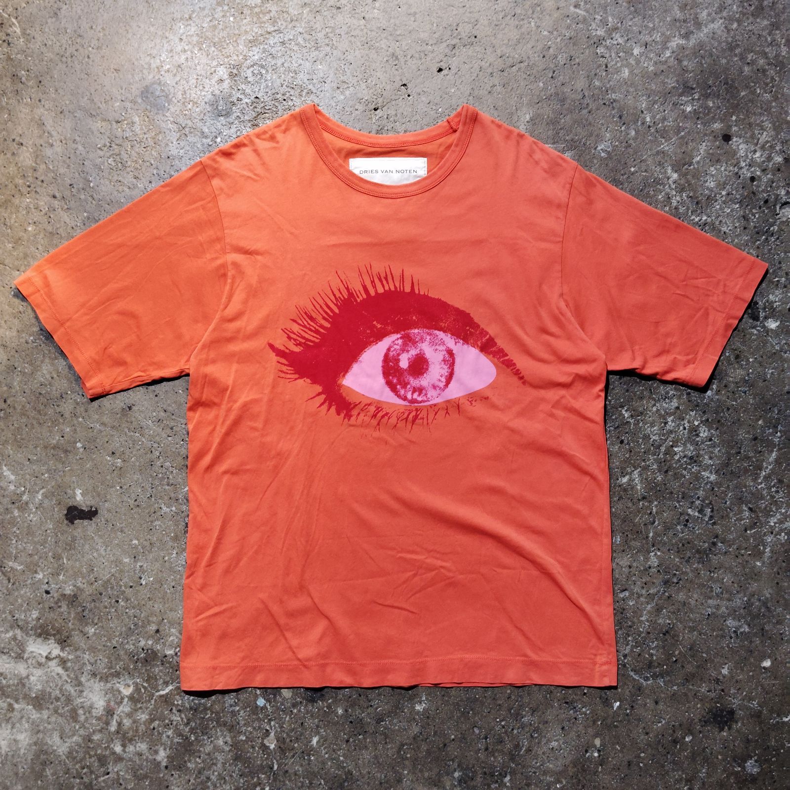 DRIES VAN NOTEN VERNER PANTON 19ss 目 プリント Tシャツ ドリス 