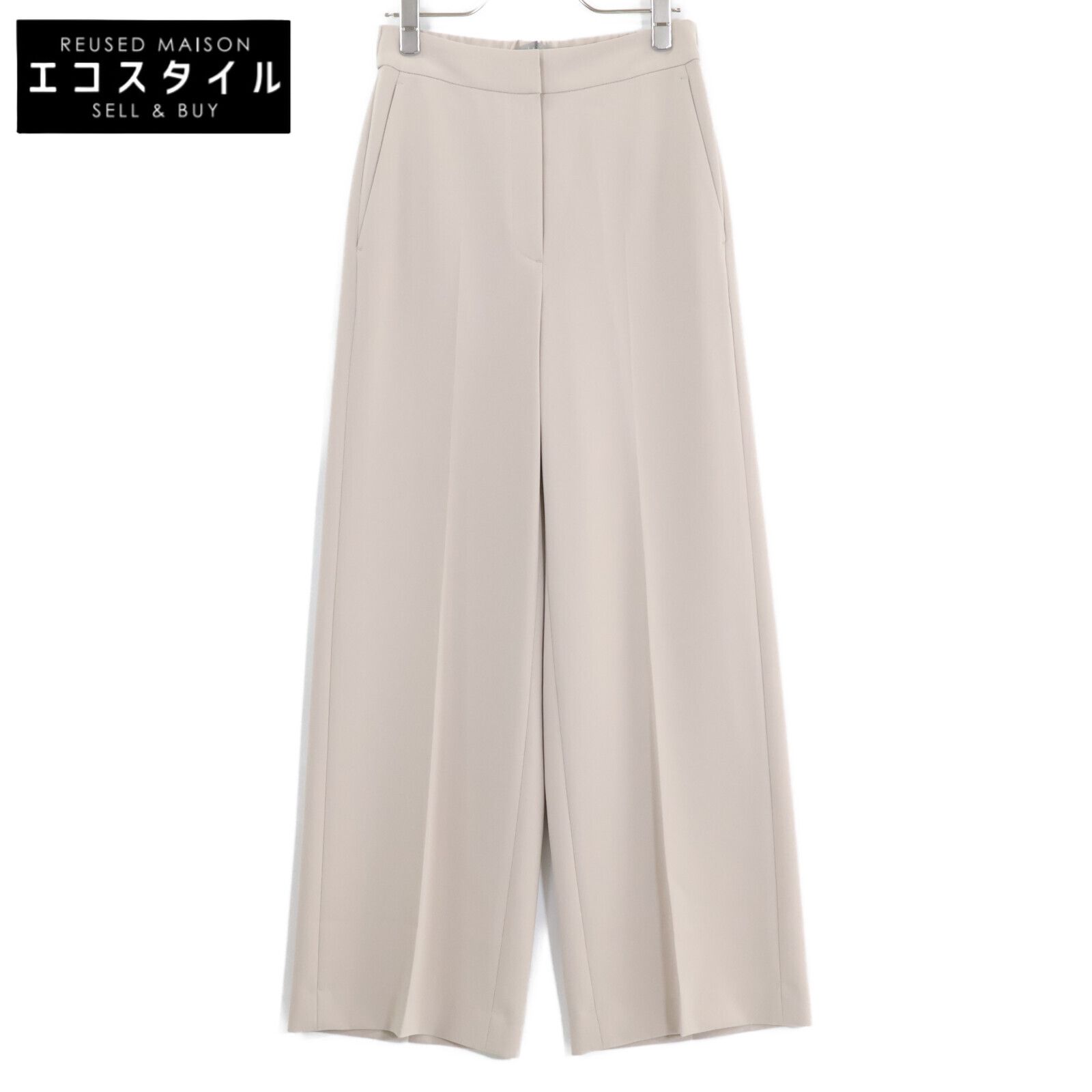 theory luxe　セオリーリュクス　【美品/25年製】03-5306406 Luve Idana ワイドストレートパンツ　34