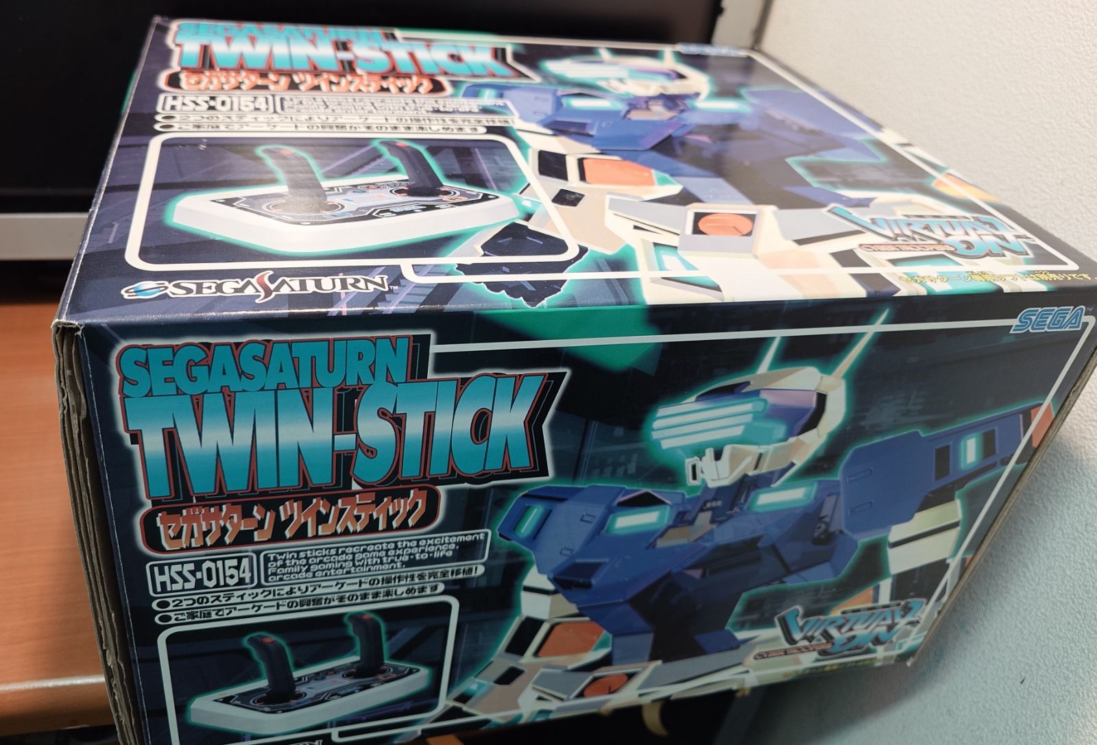 セガサターン　ツインスティック　HSS-0154　ほぼ未使用品