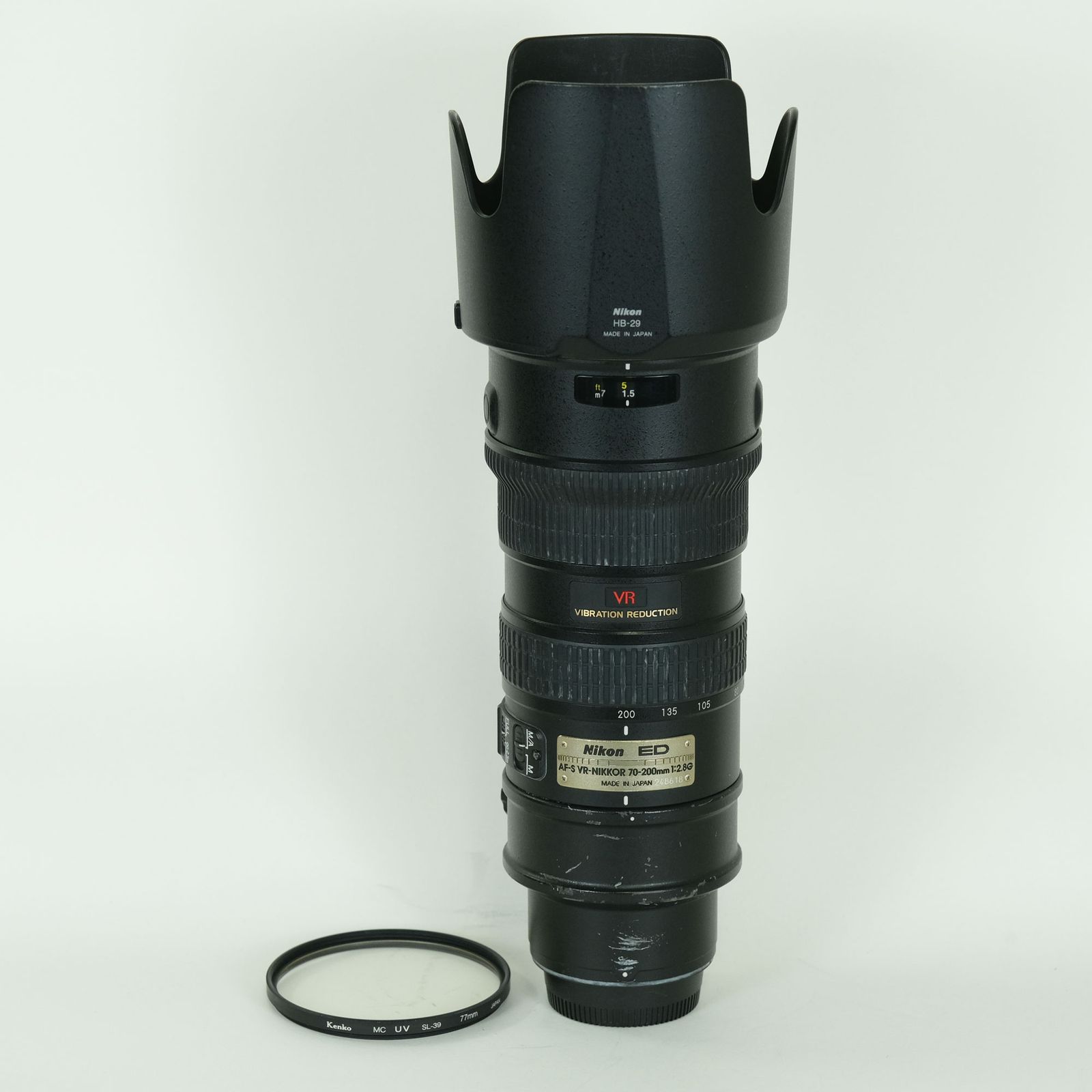 [並品 | フィルター付] Nikon AF-S NIKKOR 70-200mm F2.8 G ED VR | Nikon Fマウント