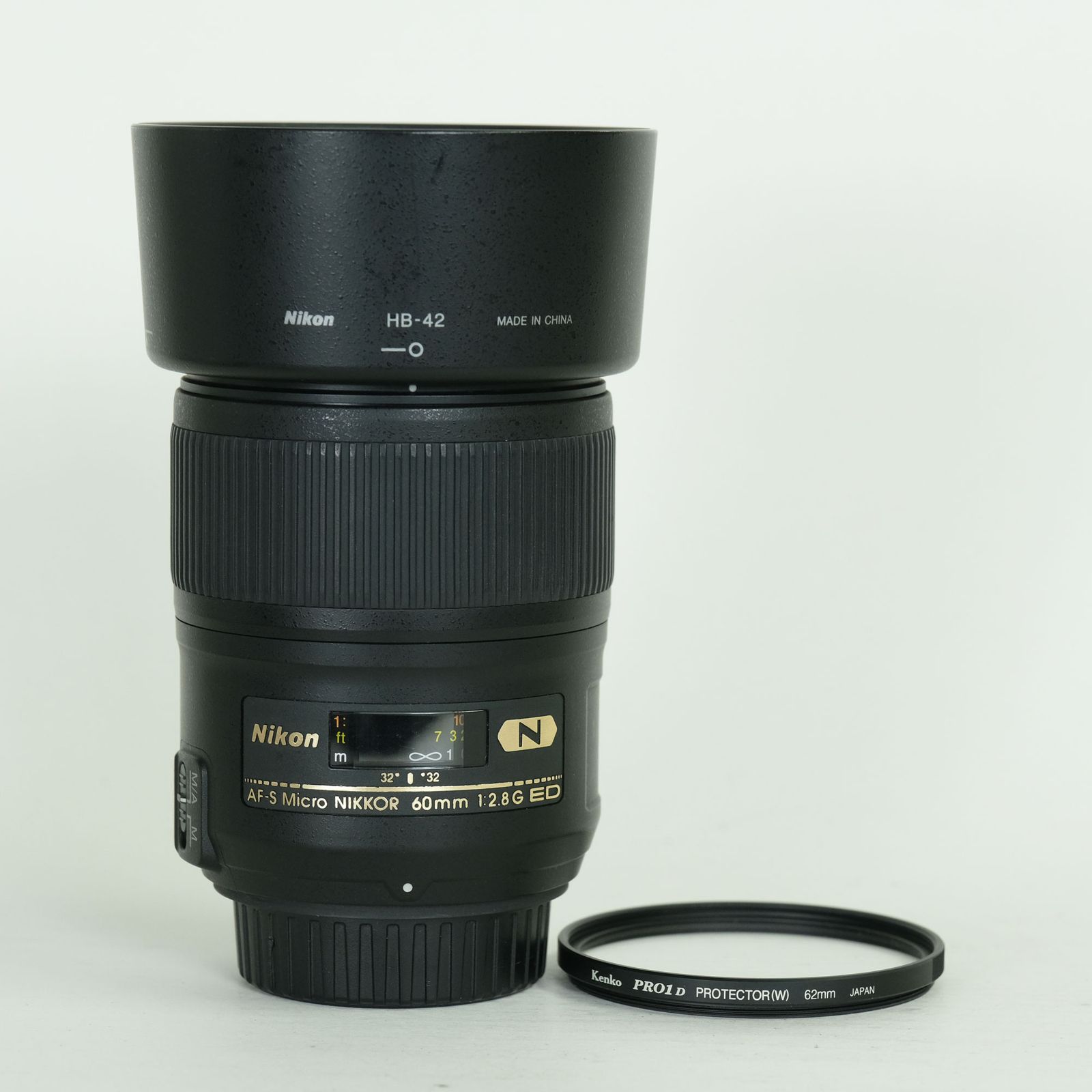 [良品 | フィルター付] Nikon AF-S Micro NIKKOR 60mm f/2.8G ED | Nikon Fマウント