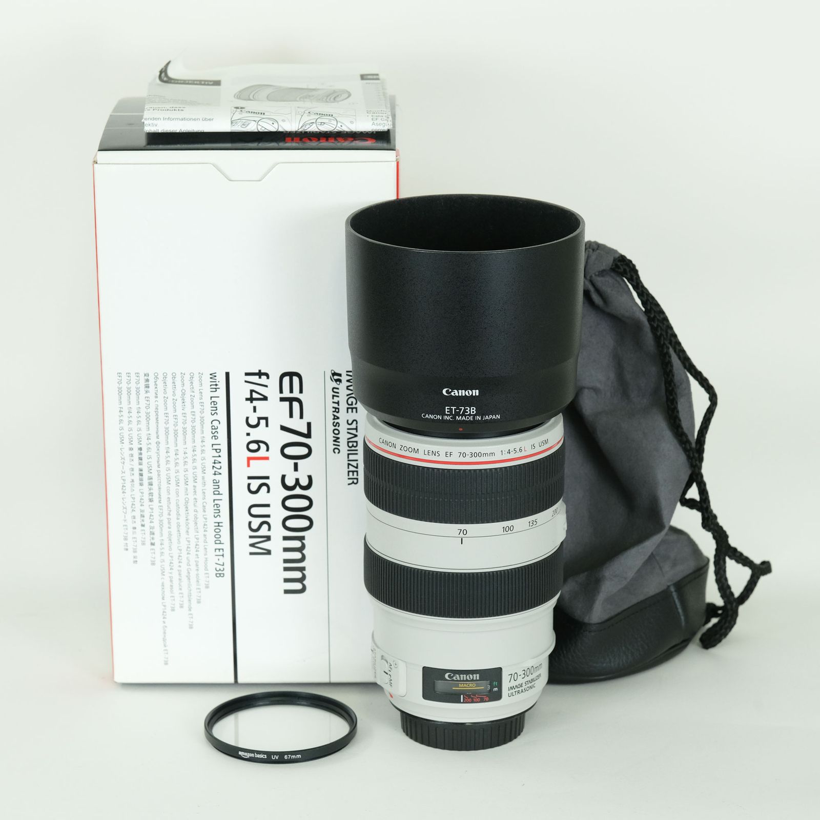 [美品 | フィルター付] Canon EF70-300mm F4-5.6L IS USM | Canon EFマウント