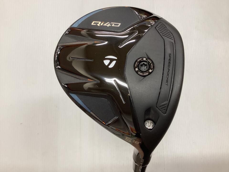 テーラーメイド　Qi4D　18度　REAX 55 (Qi4D)　Sフレックス　フェアウェイウッド　中古【最短即日発送】