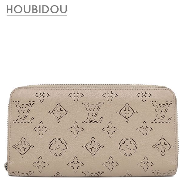 ルイヴィトン LOUIS VUITTON 長財布 ジッピー ウォレット モノグラムマヒナ ガレ シルバー金具 ラウンドファスナー M61867 RFID【中古】