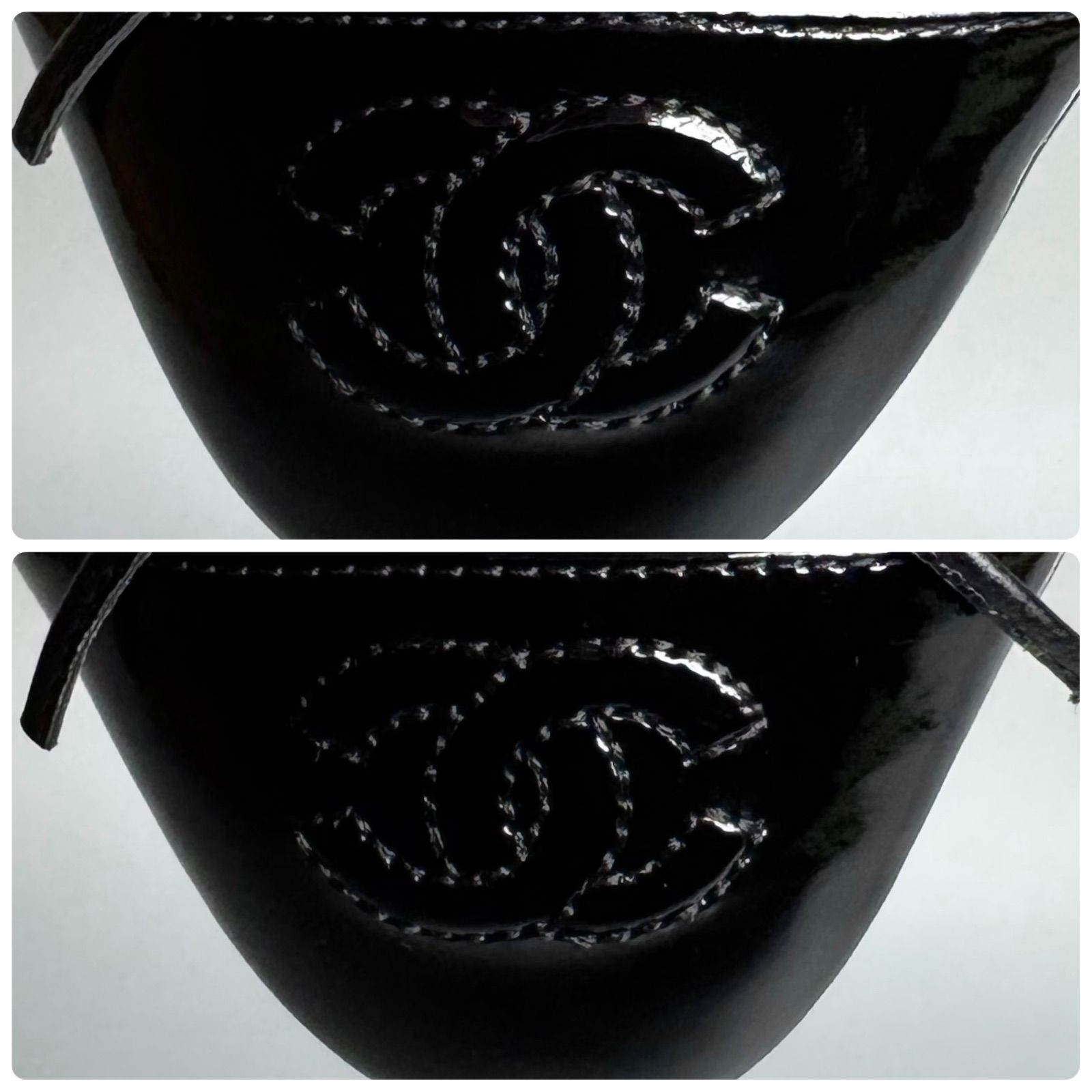 CHANEL / バレリーナ 37 ブラック フラットシューズ ココマーク - メルカリ