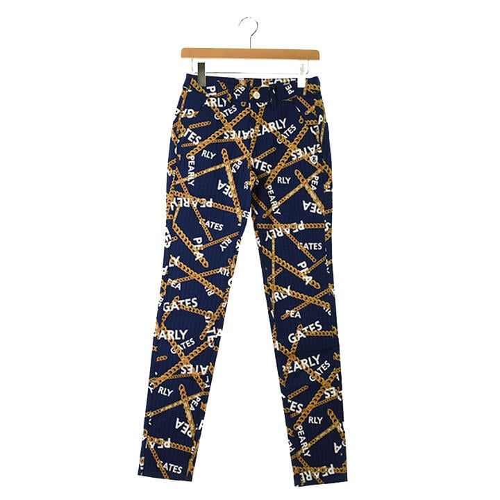 パーリーゲイツ | 0(S相当) | レディース ロングパンツ ネイビー系 春夏【中古】ゴルフウェア