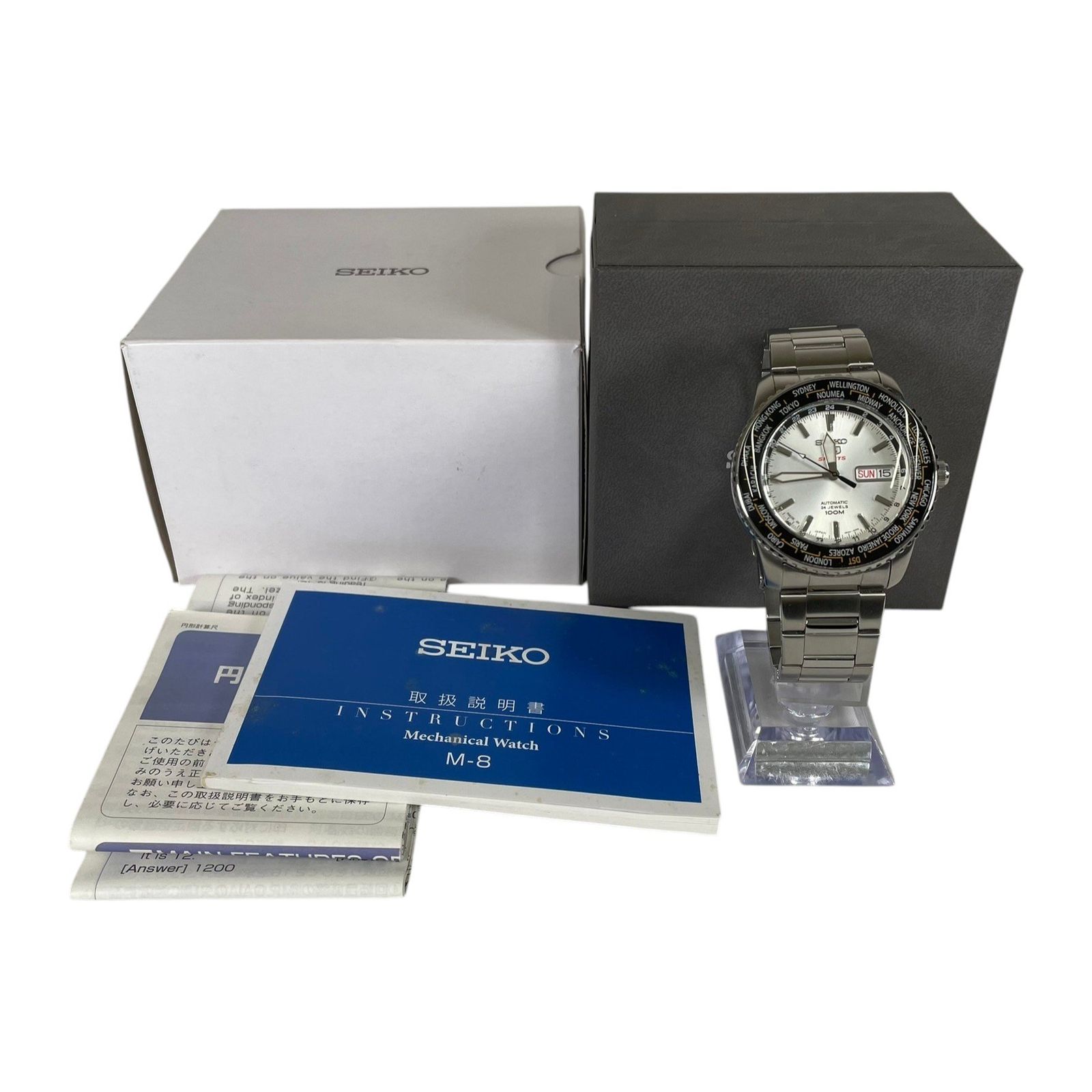 SEIKO セイコー 腕時計 自動巻き SEIKO 5 Sports SRP123J1 SEIKO 