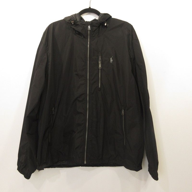 【姫路東店】 中古 POLO RALPH LAUREN | ポロ・ラルフローレン ナイロンジャケット ブラック サイズ：XL 【93】 7,560円