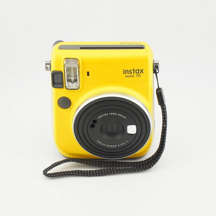 カメラ 【】(フジフイルム) FUJIFILM INSTAX mini 70 チエキ イエロー