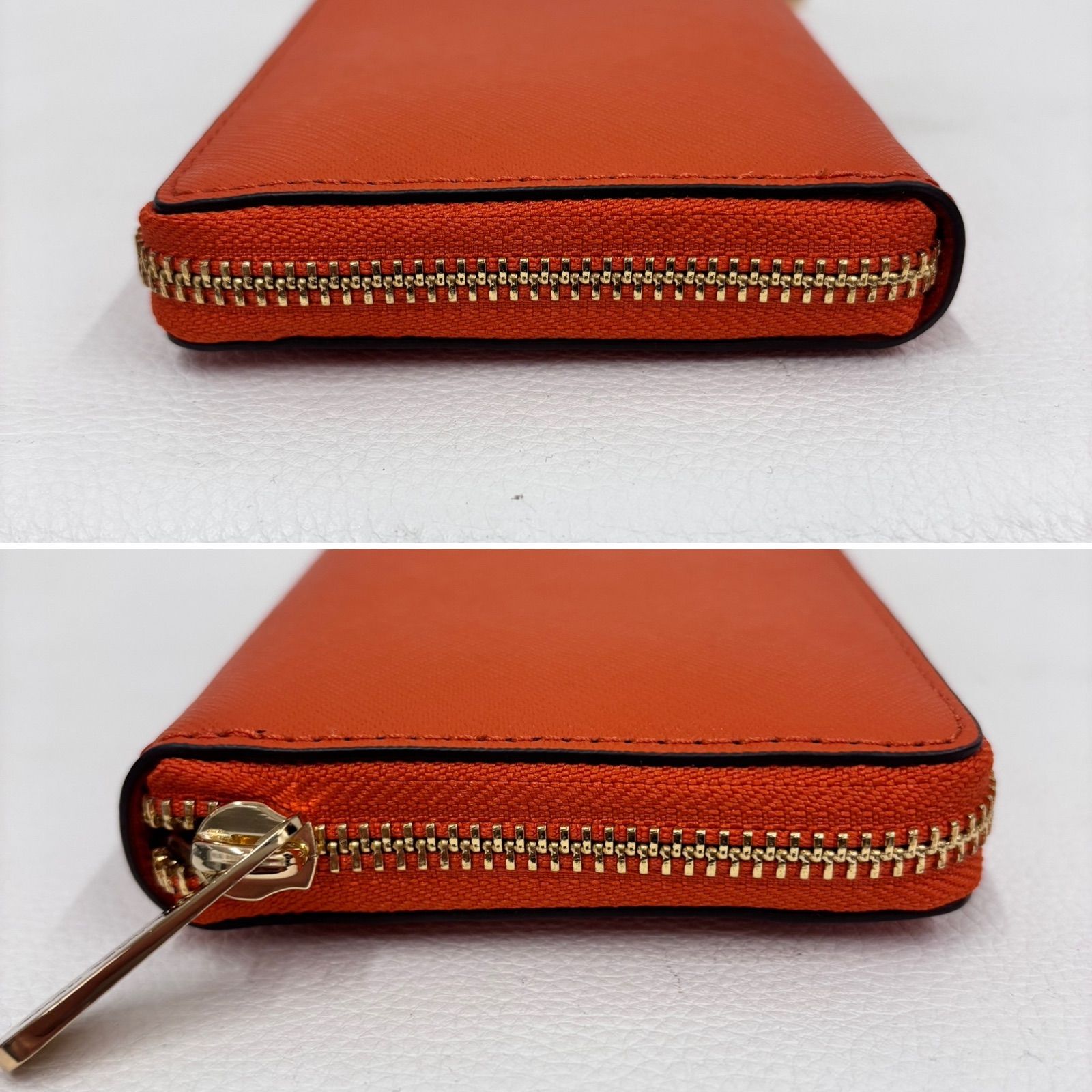 MICHAEL KORS マイケルコース 長財布 オレンジ レディース 美品 - メルカリ