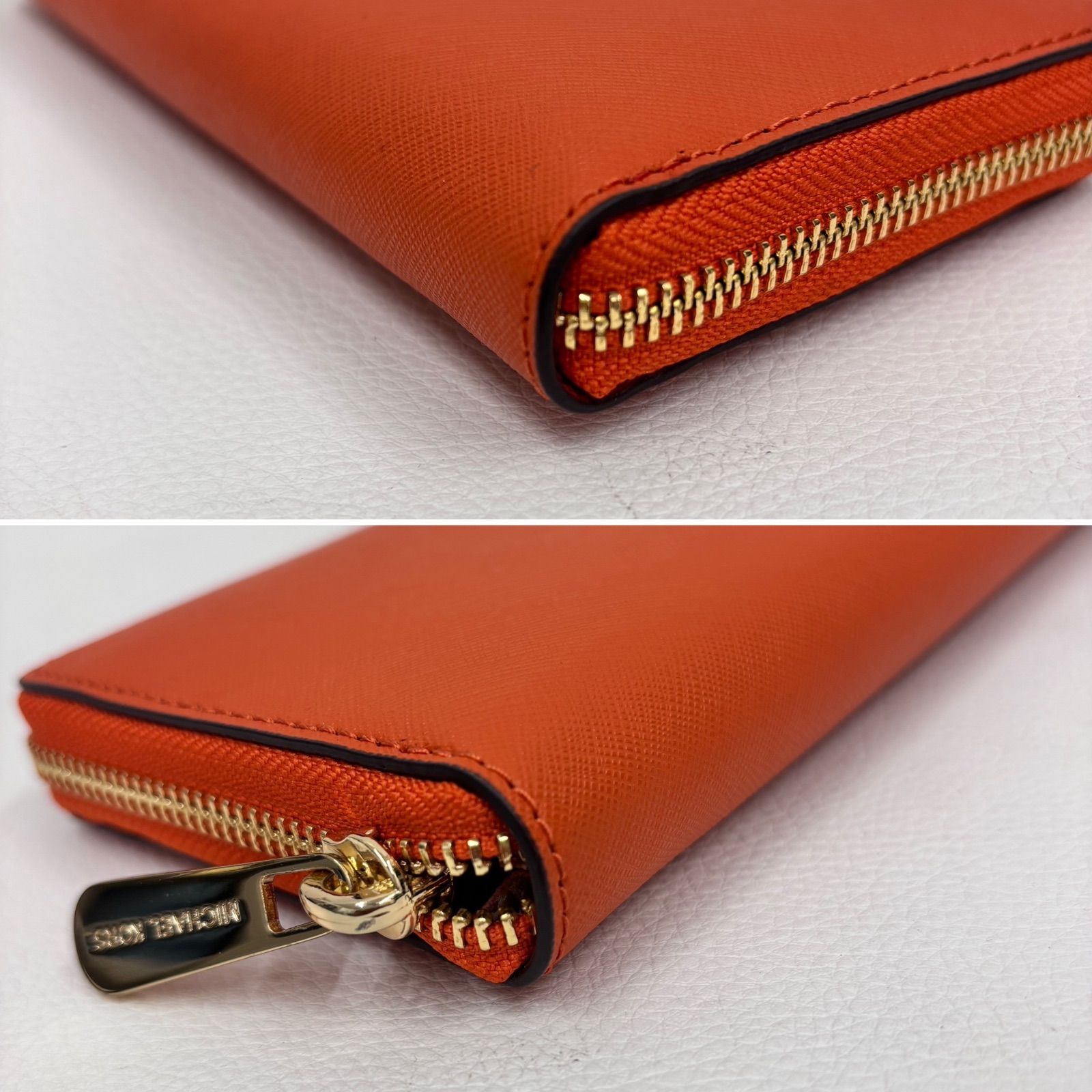MICHAEL KORS マイケルコース 長財布 オレンジ レディース 美品 - メルカリ