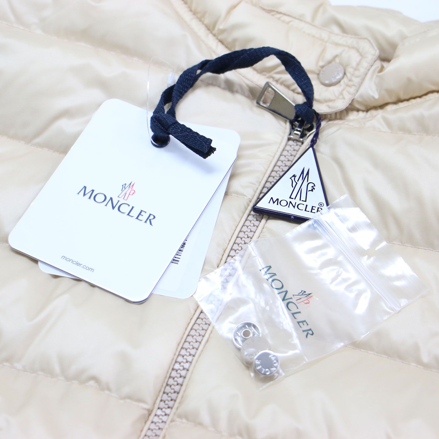 新品】MONCLER モンクレール ジャケット ベージュ サイズ:14A | ライト 