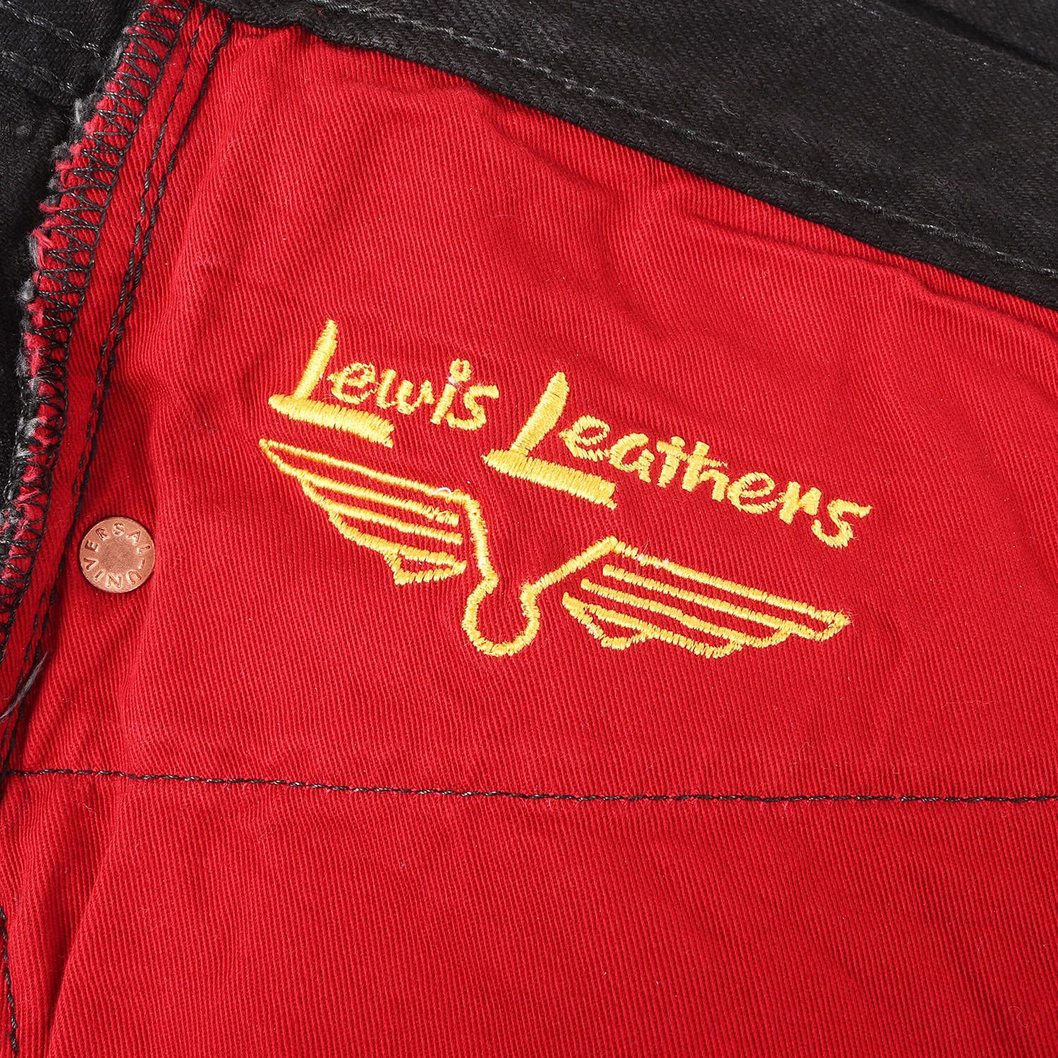 美品】Lewis Leathers ルイスレザーズ パンツ ブラック 黒 サイズ:36