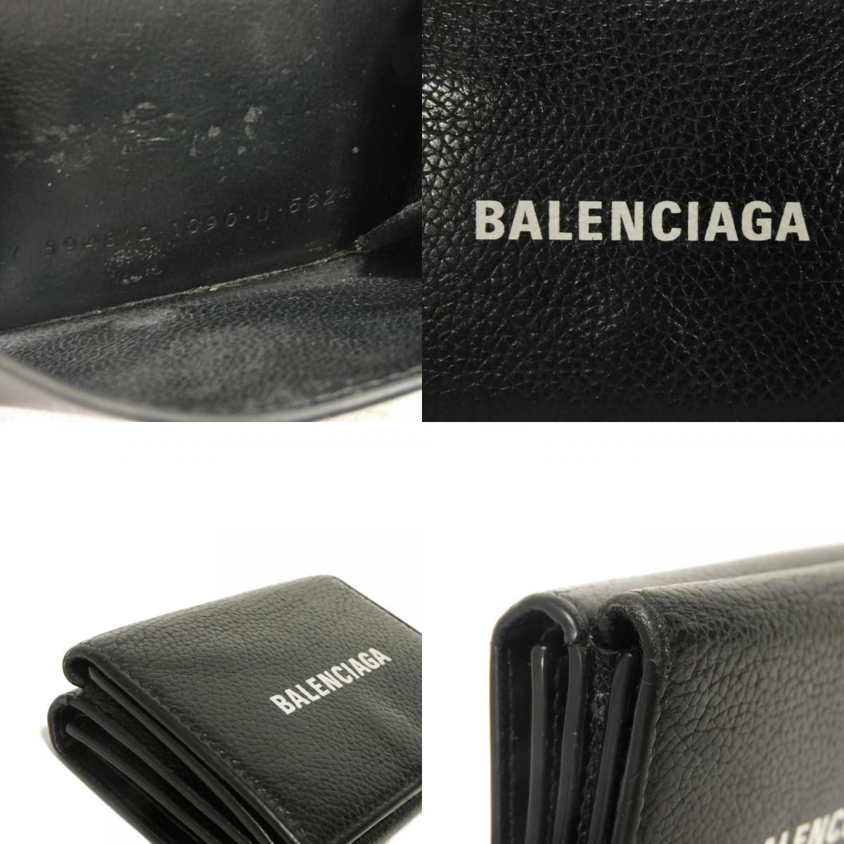 BALENCIAGA バレンシアガ キャッシュ ミニ ウォレット ホワイト 