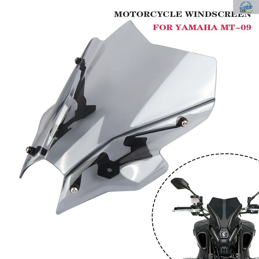 ヤマハ MT-09 FZ-09 MT09 FZ09 2020-2022 用モーターサイクルウインドシールド ウインドスクリーン ウインドシールドディフレクター 保護ア