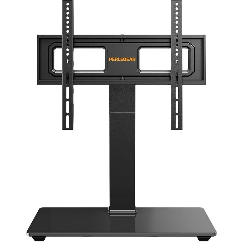 PERLEGEAR テレビスタンド tvスタンド tv stand テレビ台 壁寄せ ロータイプ 卓上 壁掛け モニター 回転 32~70インチ対応 VESA／横100～400mm／縦100～400mm 耐荷重40kg 9段階高さ調節 左右30度首振り 上 1