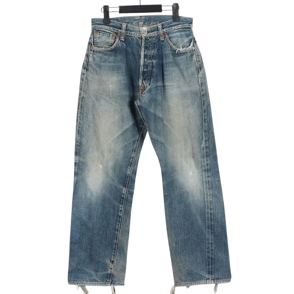 エヴィス EVISU セルビッジ デニム パンツ 34 / k3588