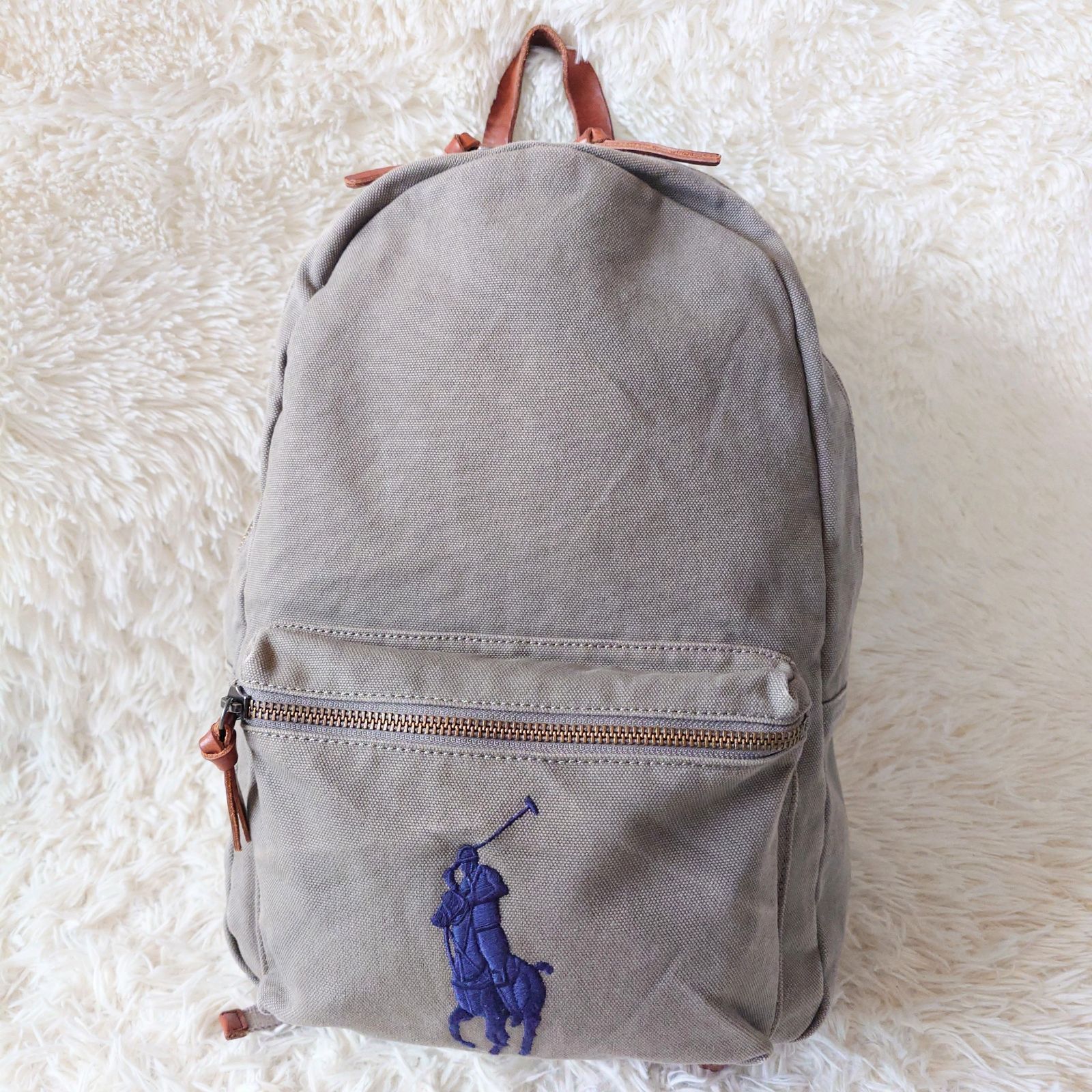 POLO RALPH LAUREN ポロラルフローレン ビッグポニー 刺繍 キャンバス 