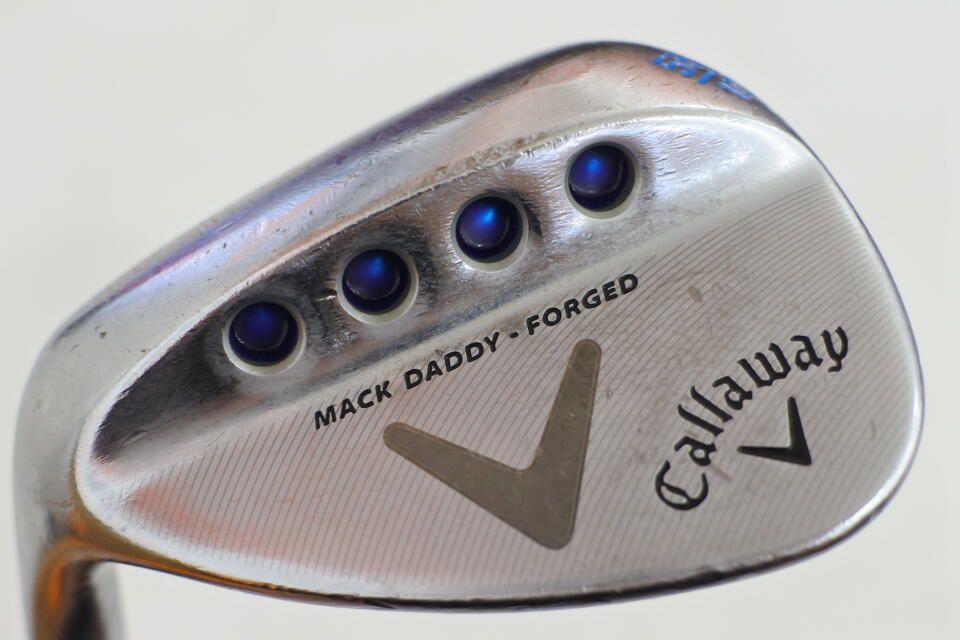 キャロウェイ　MACK DADDY FORGED ミルキークロム　56度　NSプロ MODUS 3 TOUR 120　Rフレックス　ウェッジ　中古　ゴルフドゥ！春日井店【最短即日発送】