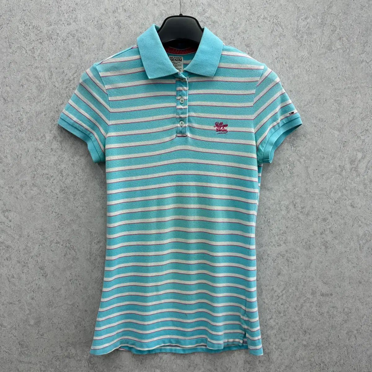 95 Tommy Hilfiger レディース 半袖 カラーTシャツ