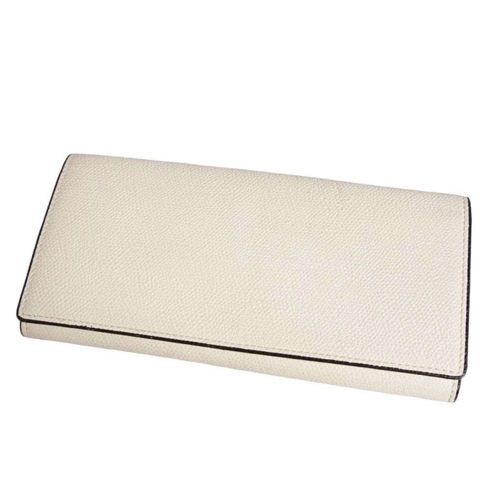 極美品 ヴァレクストラ Valextra 財布 長財布 ロングウォレット レザー