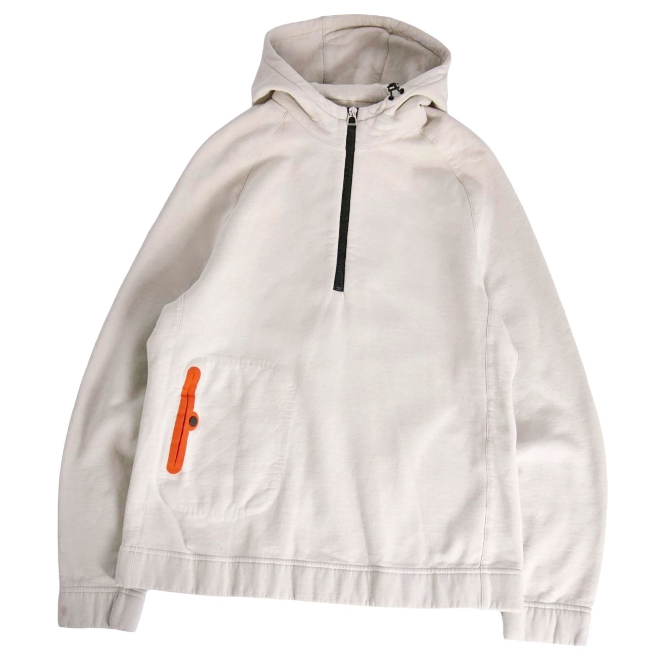 美品 エルメス HERMES パーカー フーディー ハーフジップ スウェット ト