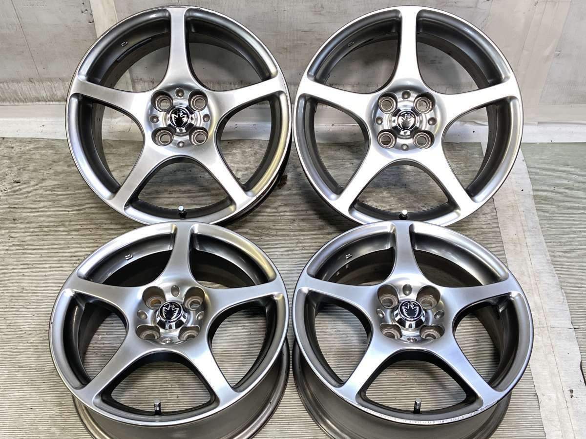 15x6.0 45 100-4穴 トヨタ純正 MR-S 中古ホイール 4本セット a15260404041