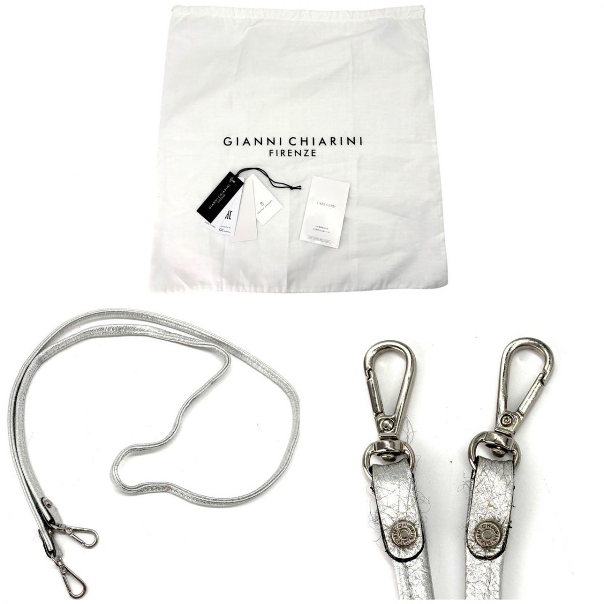 光をやわらかく纏う】 GIANNI CHIARINI ショルダーバッグ アリファM 