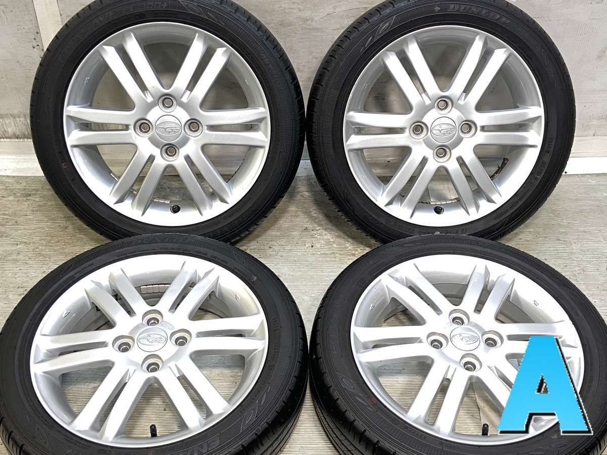 165/55R15 ダンロップ エナセーブ EC300+ スバル純正 15x4.5 45 100-4穴 中古タイヤ サマータイヤ ホイールセット 4本セット s15260421906
