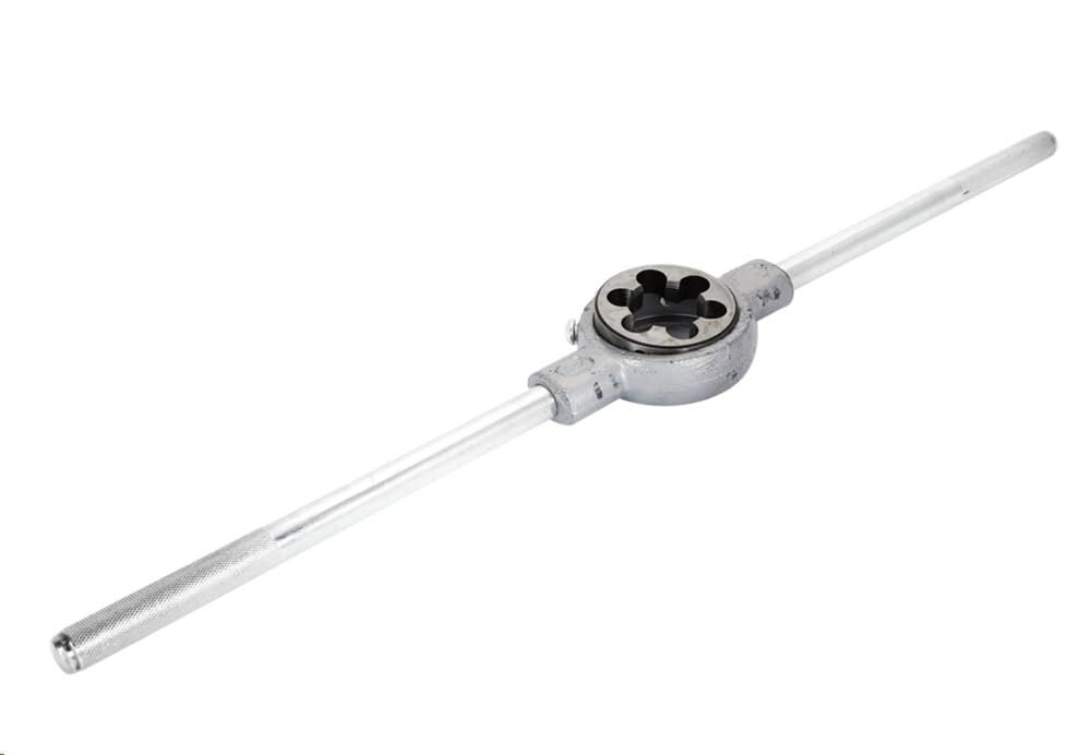 フロントフォーク アウターカット 用 合金 工具 鋼 ダイス ハンドル セット バイク 右ねじ M34x1.0 65mm ねじ切り ダイス スレッド 切削 工具kk