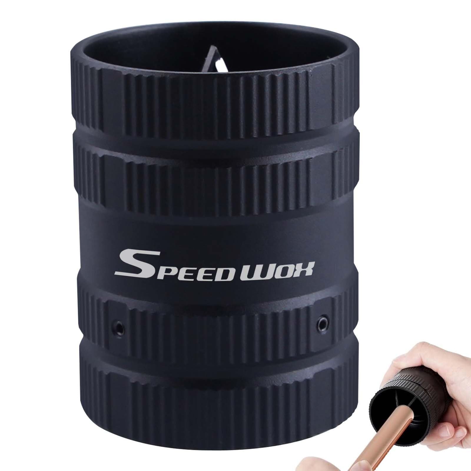 SPEEDWOX 銅管リーマー 銅パイプリーマー バリ取りツール バリ取り工具 銅パイプクリーナー 面取りツール パイプリーマーツール 銅PVCパイプクリーナー パイプリーマー用バリ取り工具 パイプ面取りツール パイプバリ取りリーマー パイプリーマー 1/kk