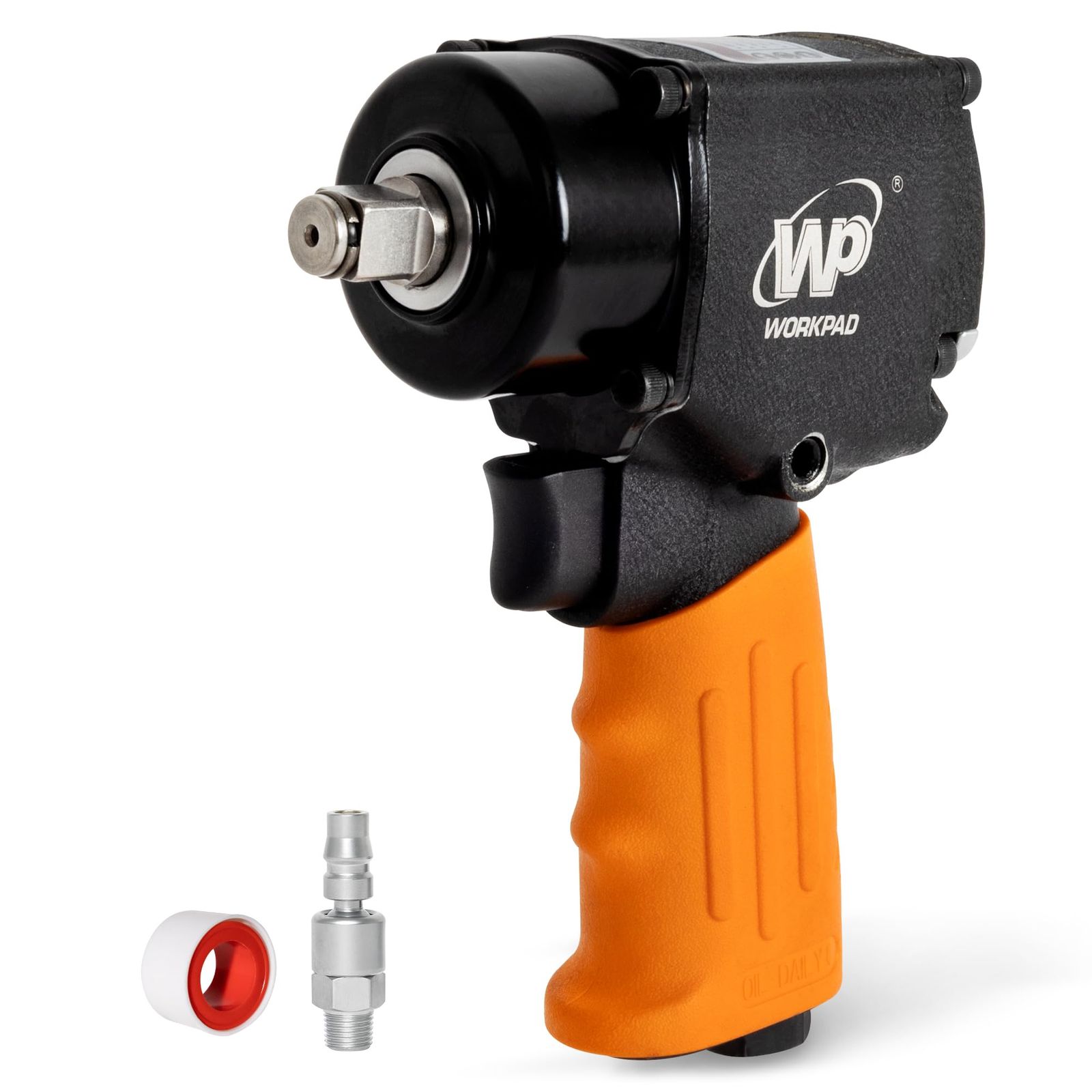 エアーインパクトレンチ ショート 高トルク 680N.m 軽量 1.5kg ツインハンマー 1/2DR WP1116kk