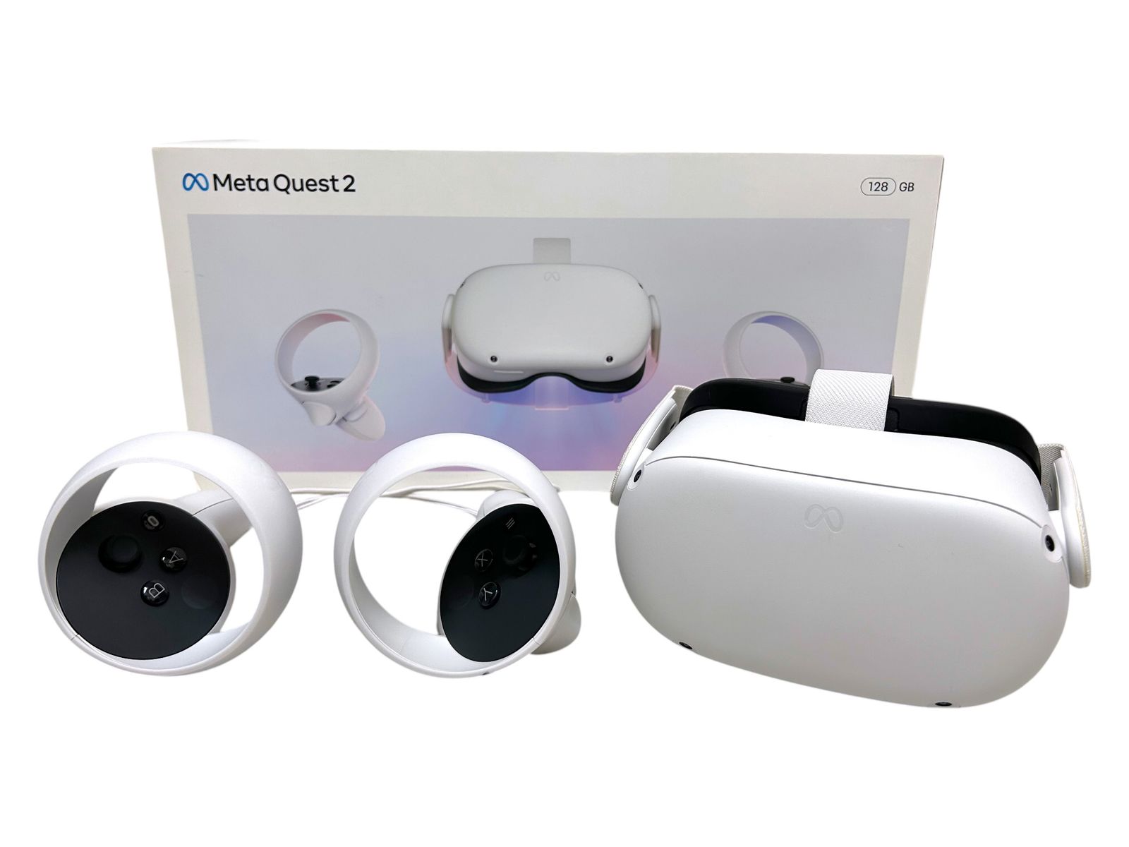 Meta (メタ) Meta Quest 3 メタクエスト VRヘッドセット ホワイト 家電/036